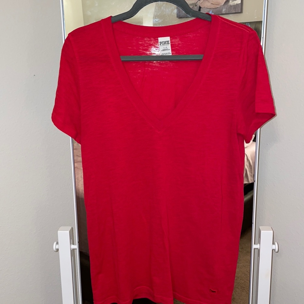 Red Large PINK t-shirt
